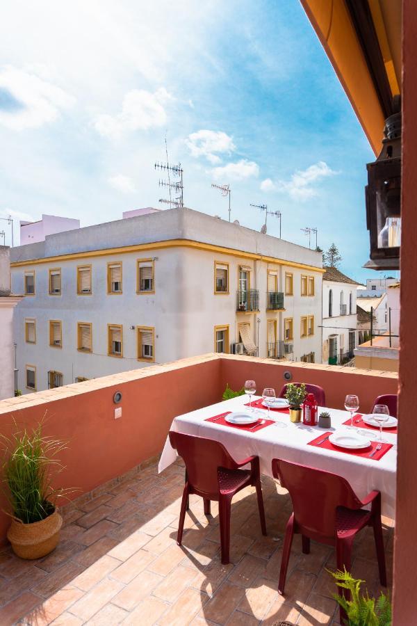 桑卢卡尔-德巴拉梅达Atico Imperial Garaje Gratis Centrico Terraza Aire Acond Solarium 2 Banos Wifi A 1Minuto De La Plaza Cabildo公寓 外观 照片